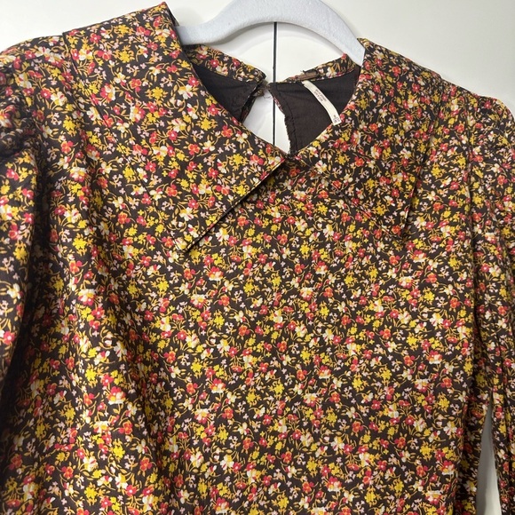 FREE PEOPLE Making Plans Floral Mini Dress - Picture 7 of 10